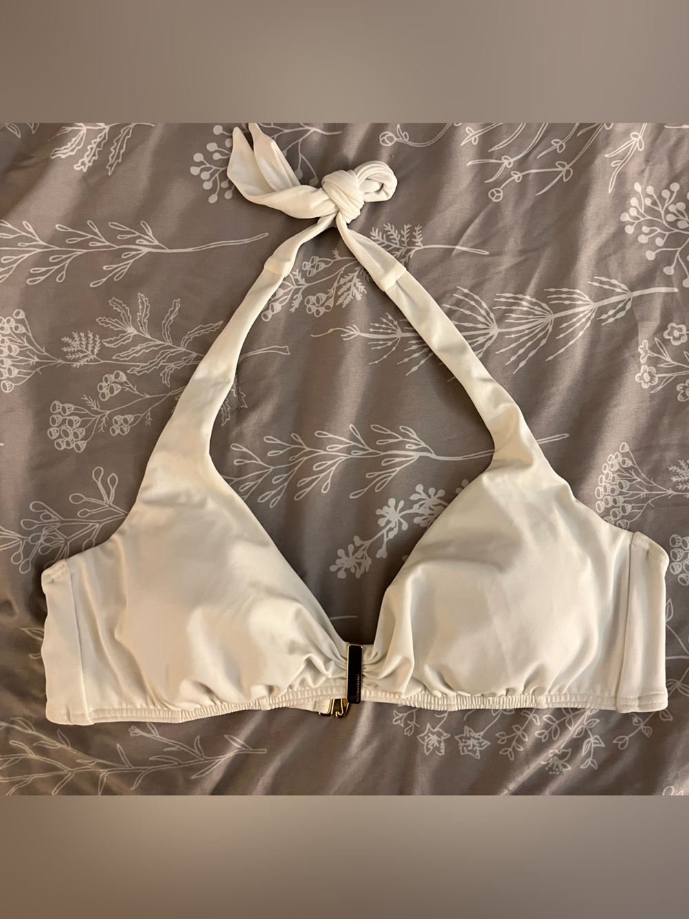 Victoria's Secret white Bikini Top